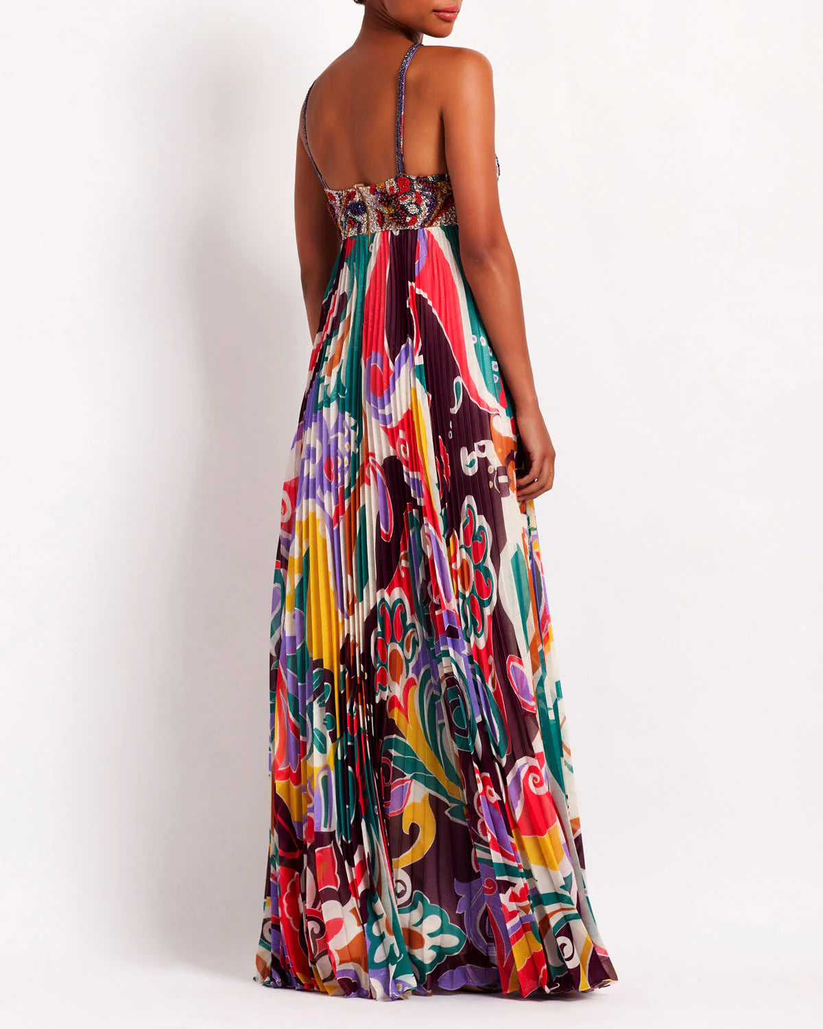 PatBO Beaded Daydream Maxi Dress