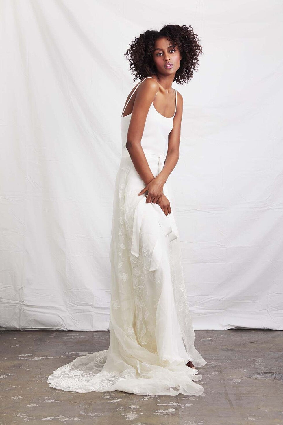 A La Robe Aster Silk Gown