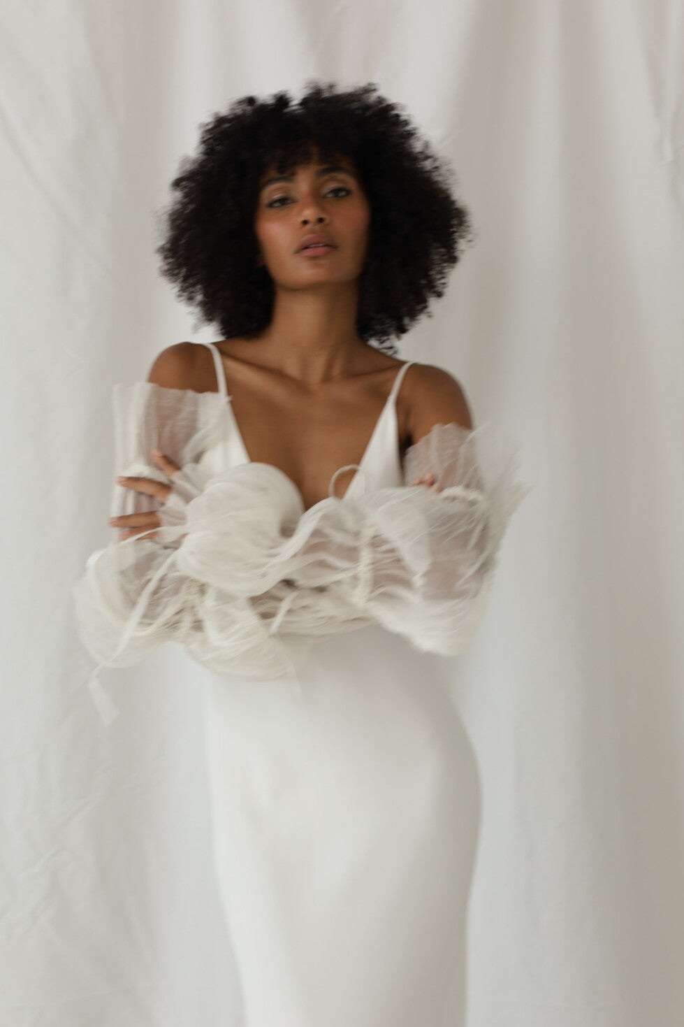 A La Robe Romeo Silk Organza Sleeves