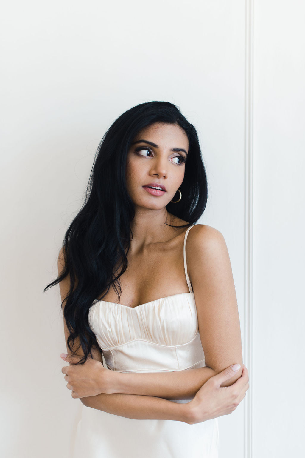 Shona Joy La Lune Corded Bustier Mini Dress- Blush