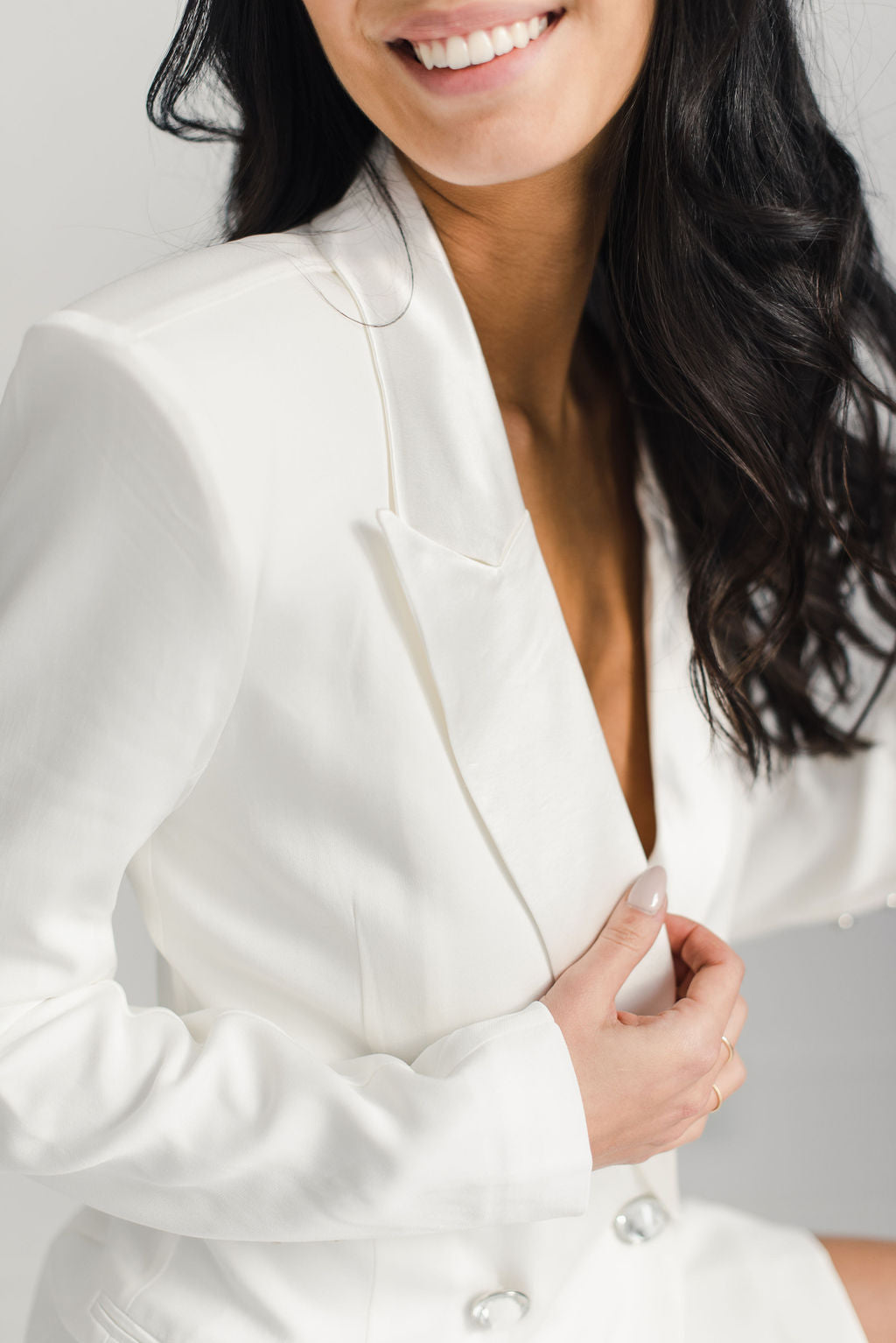 retrofete Ilaria Blazer Dress White THE AFTERWHITE