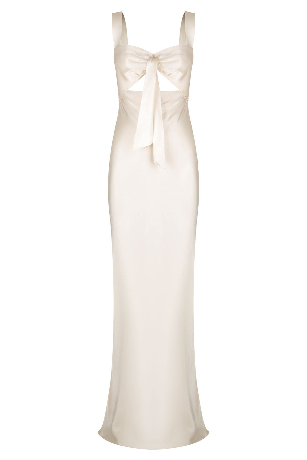 Shona Joy La Lune Bow Tie Maxi Dress