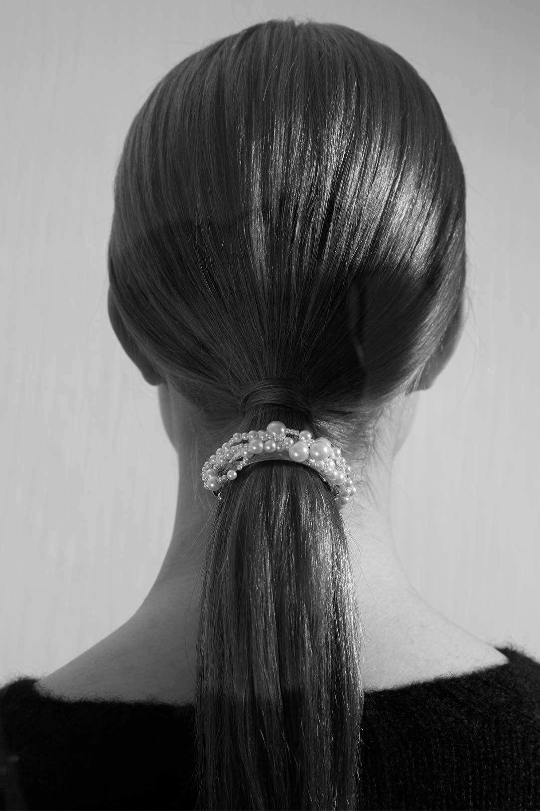 completedworks Pearl and Gold Plated Hair Barrette