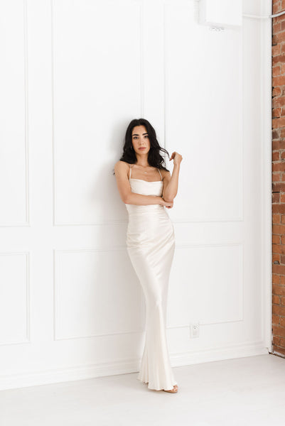 Kendall lace back deals maxi dress