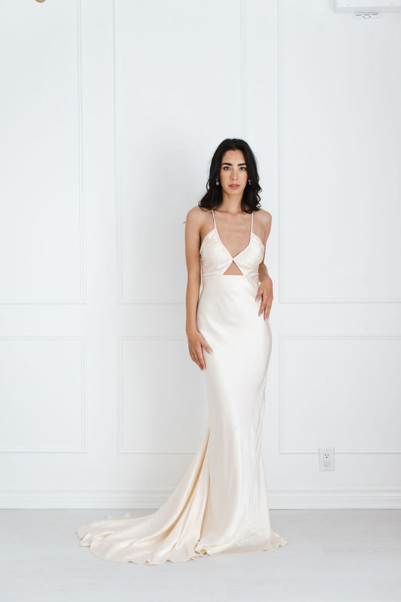 Shona joy store ruched dress
